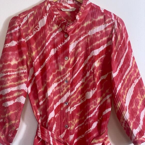 SOFT SURROUNDINGS
Big Sur Tie Dye Gauze cotton Dress - Picture 10 of 15